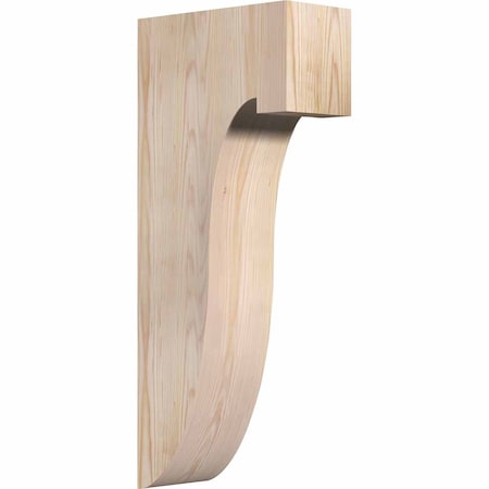 Ekena Millwork Del Monte Smooth Corbel, Douglas Fir, 5 1/2"W x 12"D x 28"H COR06X12X28DEL00SDF